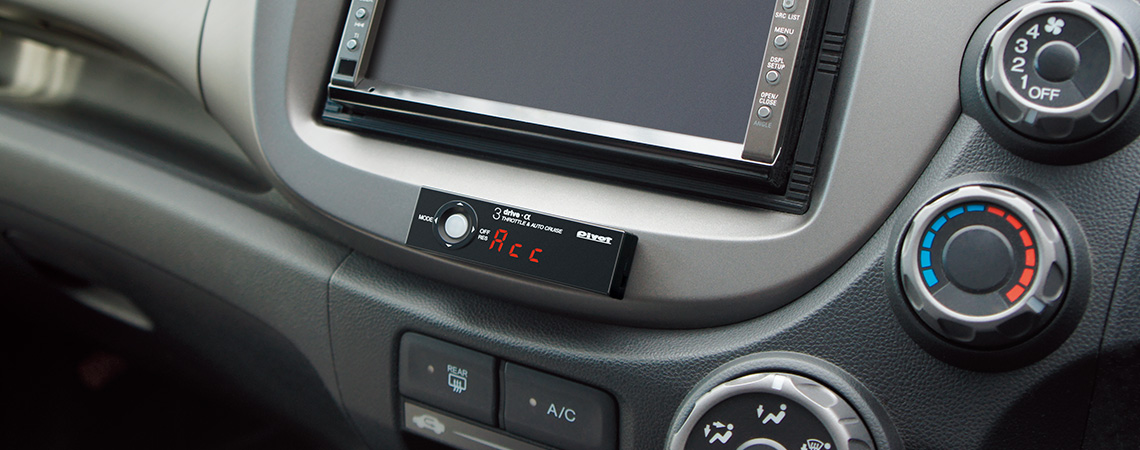 3-drive · α (3DA) | Throttle Controller with AUTO CRUISE Control