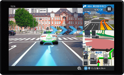 PNM87AR 製品仕様｜静電式フルセグARナビゲーション｜PIXYDA（ピクシーダ）