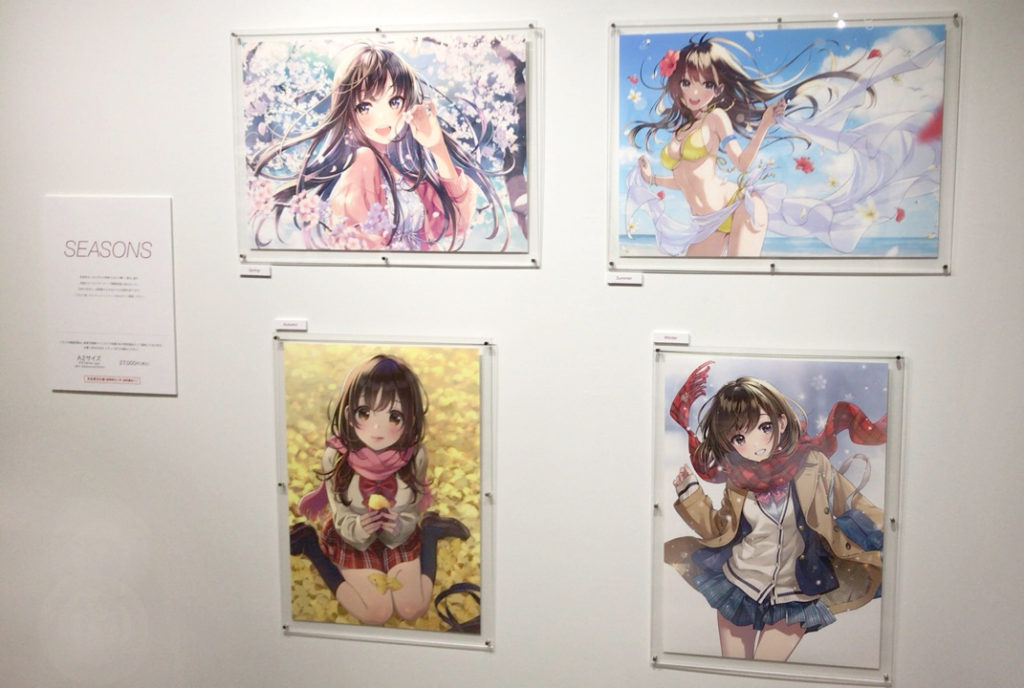 森倉円初個展「Girl Friend」開催レポート | pixiv WAEN GALLERY