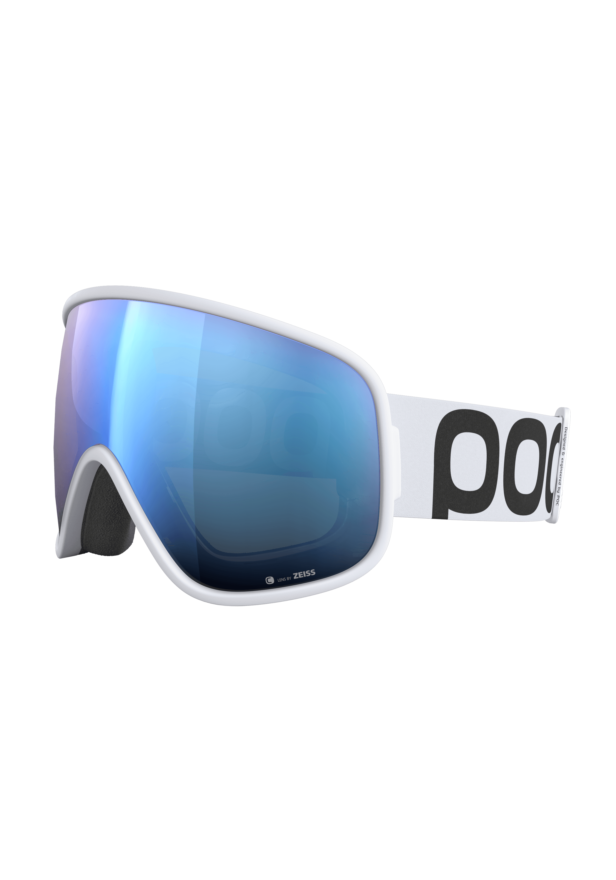 Vitrea Wide Fit Ski Goggles in Hydrogen White | Ski Eyewear | POC (DK)