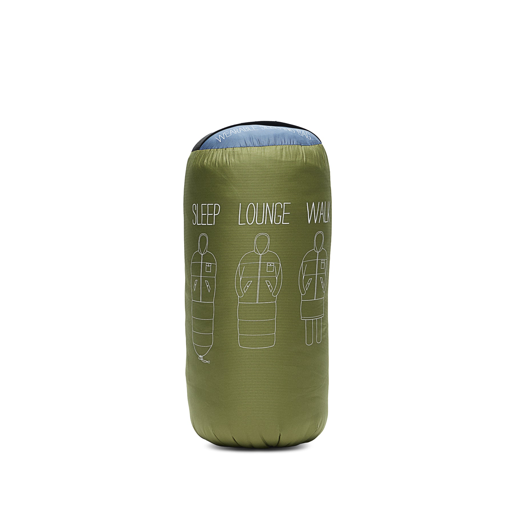 Reversible Napsack - Black / Furry Camo | Poler Napsack