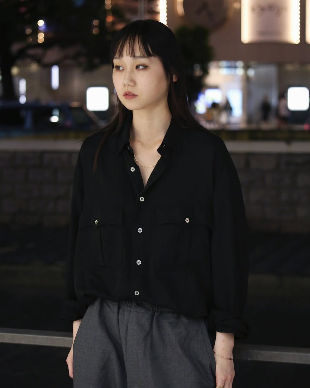 ROLL UP SOFT CUPRO SHIRT（ロール アップ ソフト キュプラ シャツ