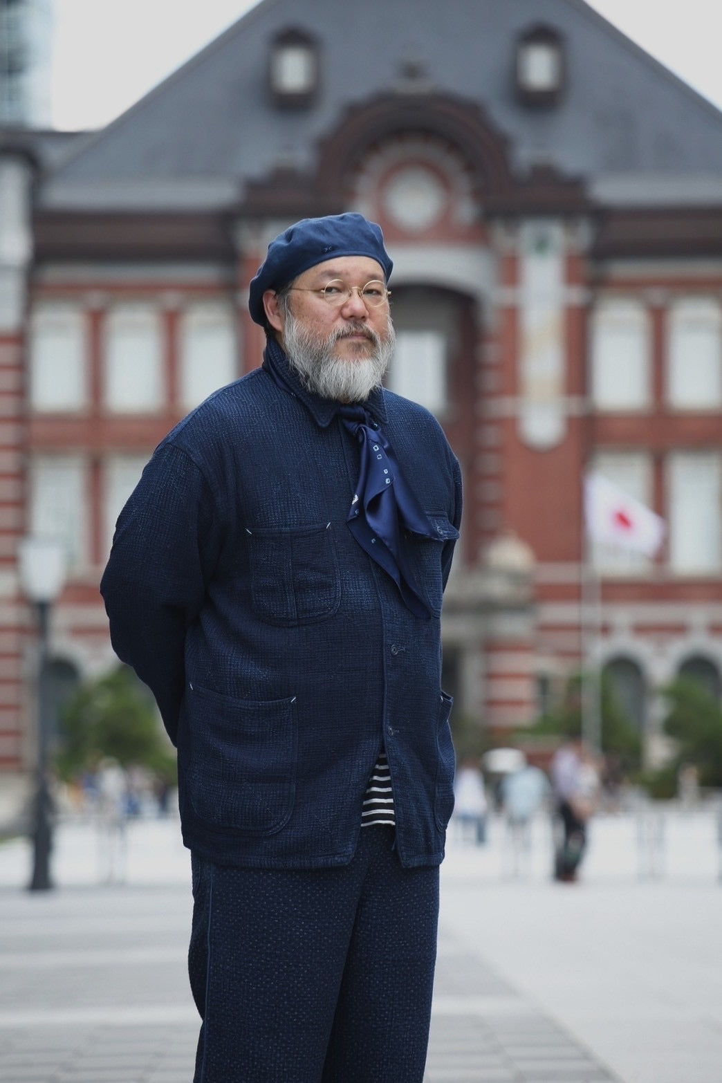 NEW SASHIKO LIGHT COVERALL JACKET