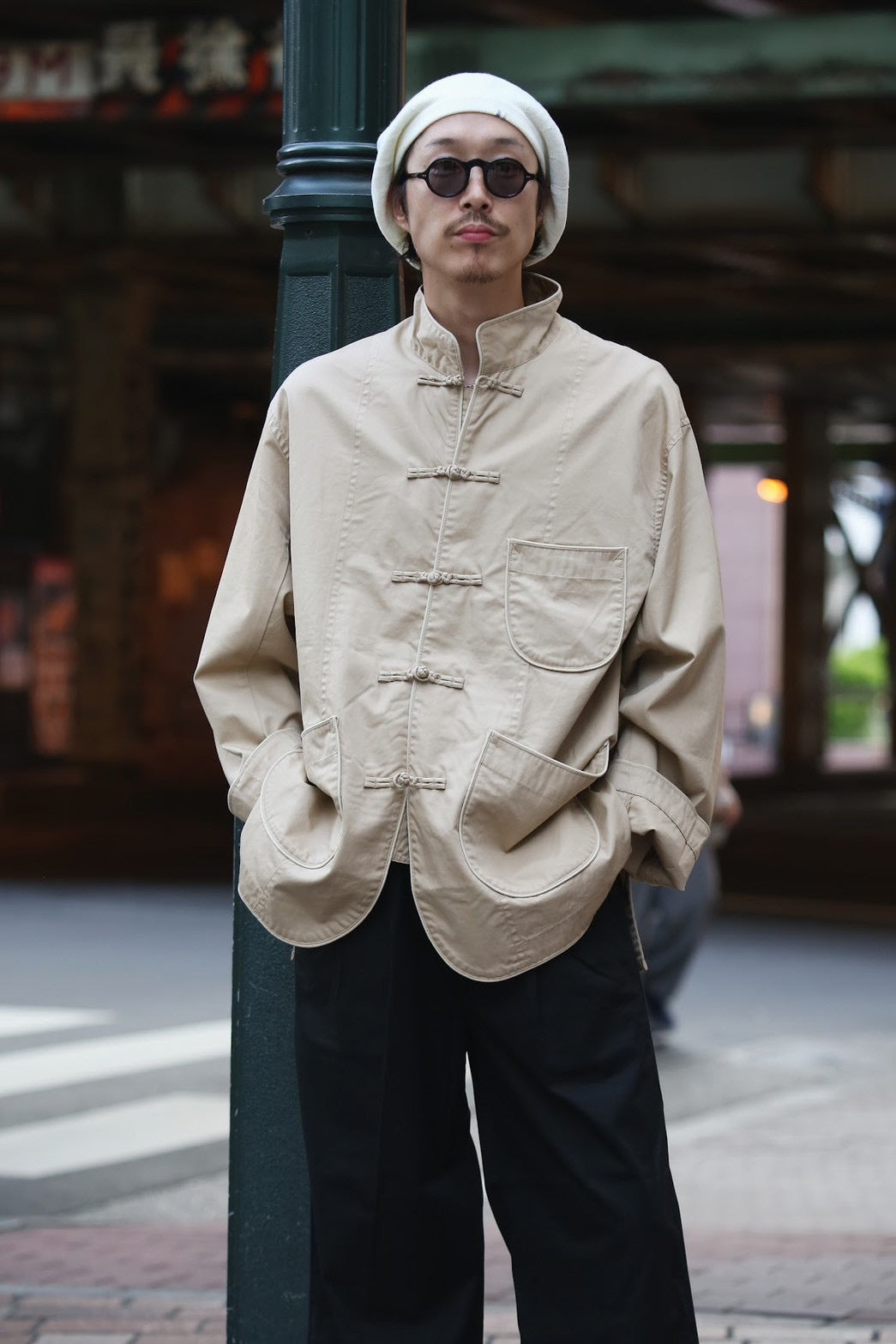GABARDINE CHINESE JACKET（ギャバジン チャイニーズ ジャケット