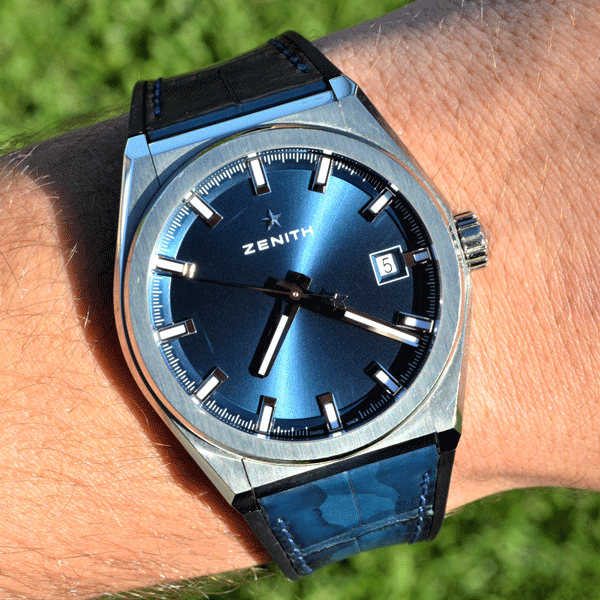 2022 Zenith Defy Classic Blue Dial Titanium 95.9000.670 Watch