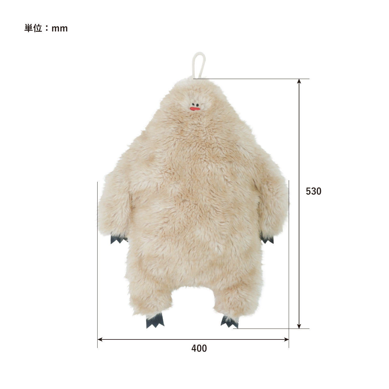 YETI YUTANPO COVER by POST GENERAL / イエティ湯たんぽカバー バイ