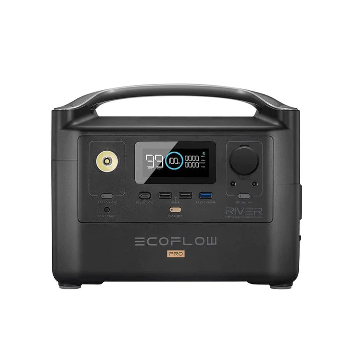 EcoFlow RIVER Pro + RIVER Pro Extra Battery Bundle RIVER600PROAMEB