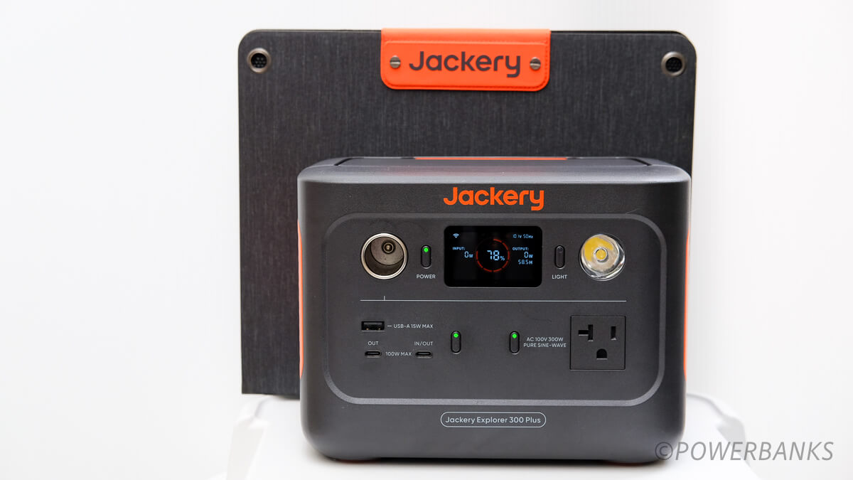 Jackery Solar Generator 300 Plus 40Wミニ コンパクトクラスで最高