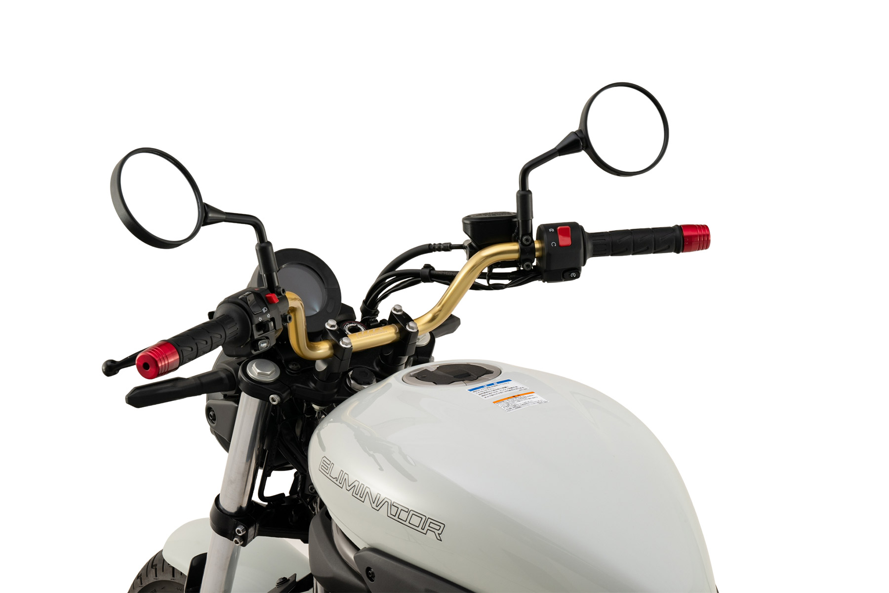 ツーリングと街乗りの切り替えが可能なエリミネーターカスタム