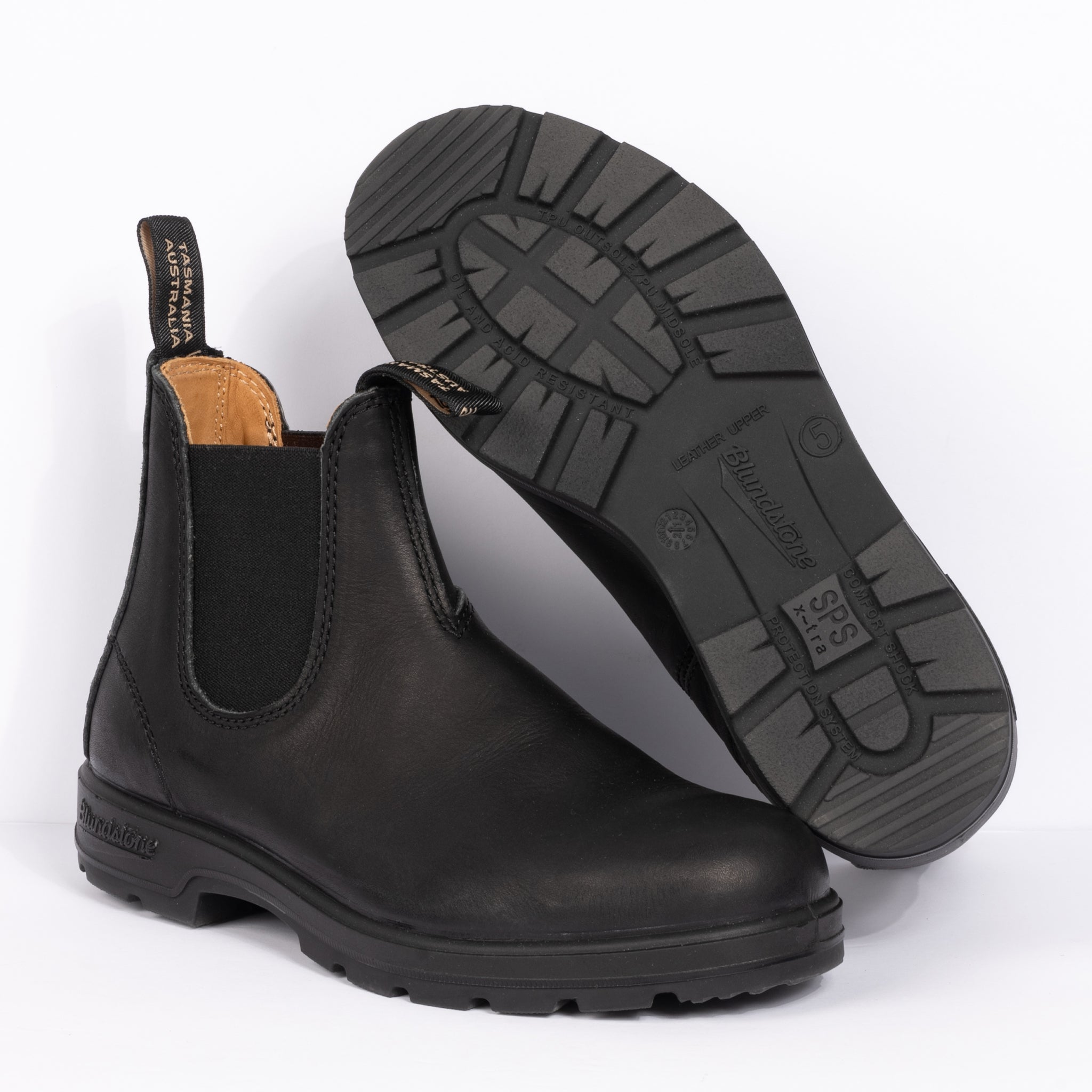 Blundstone Classic #558 Chelsea Boot – Black Leather | Plaza Shoe