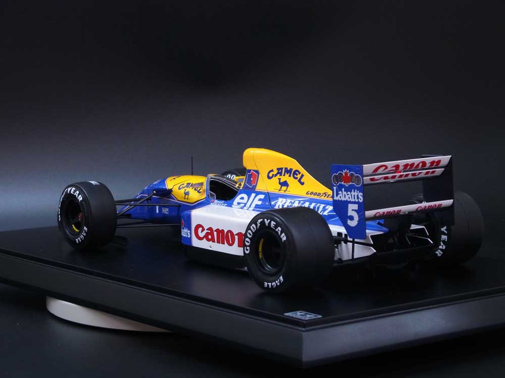 製作代行紹介「タミヤ 1/12 ウイリアムズ FW14B ルノー」カーモデル全