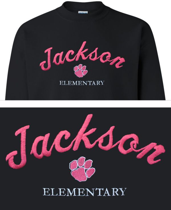 Full Front Embroidery - Patricia's Spiritwear, LLC