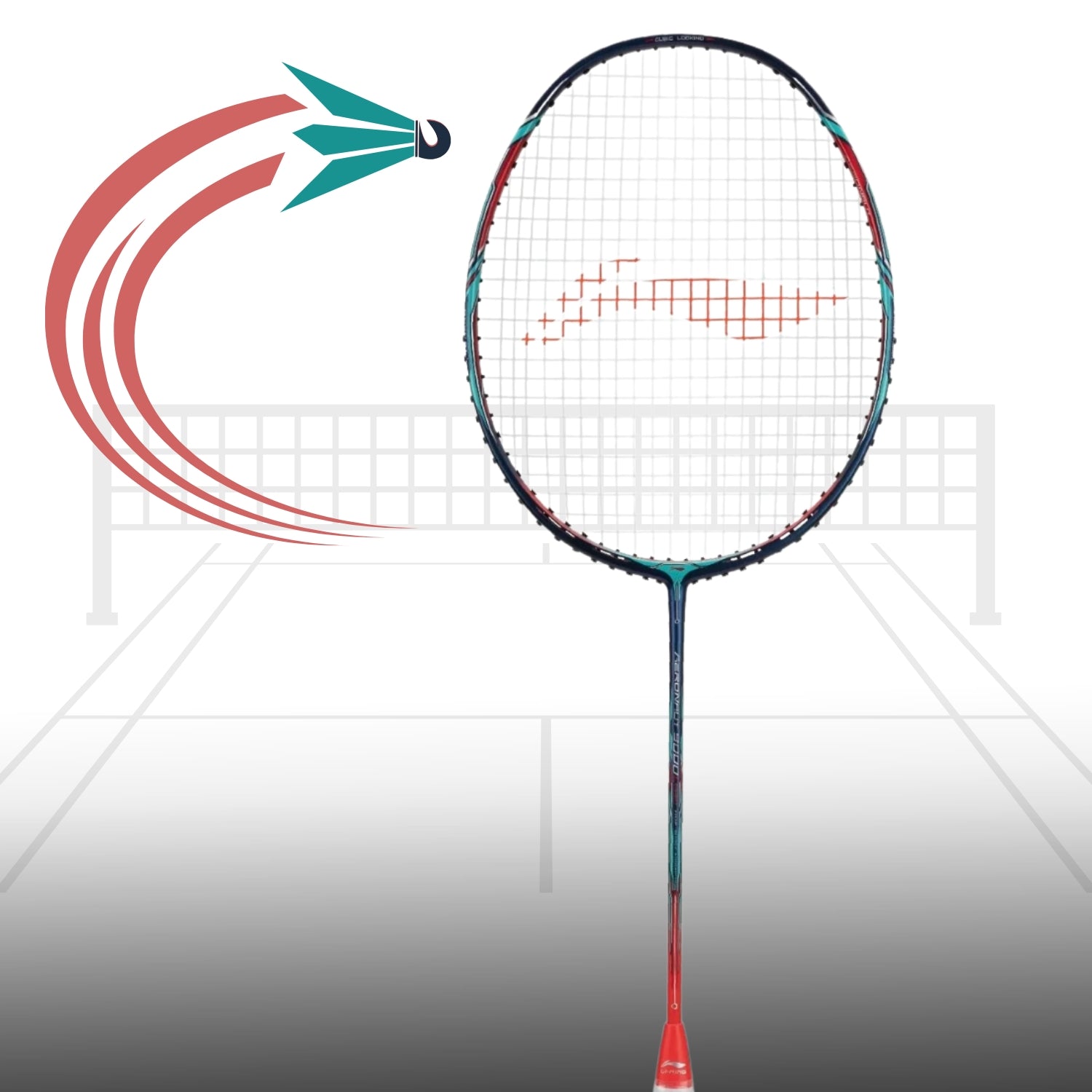 Li-Ning Aeronaut 9000C Badminton Racquet | Ultra-Light Frame