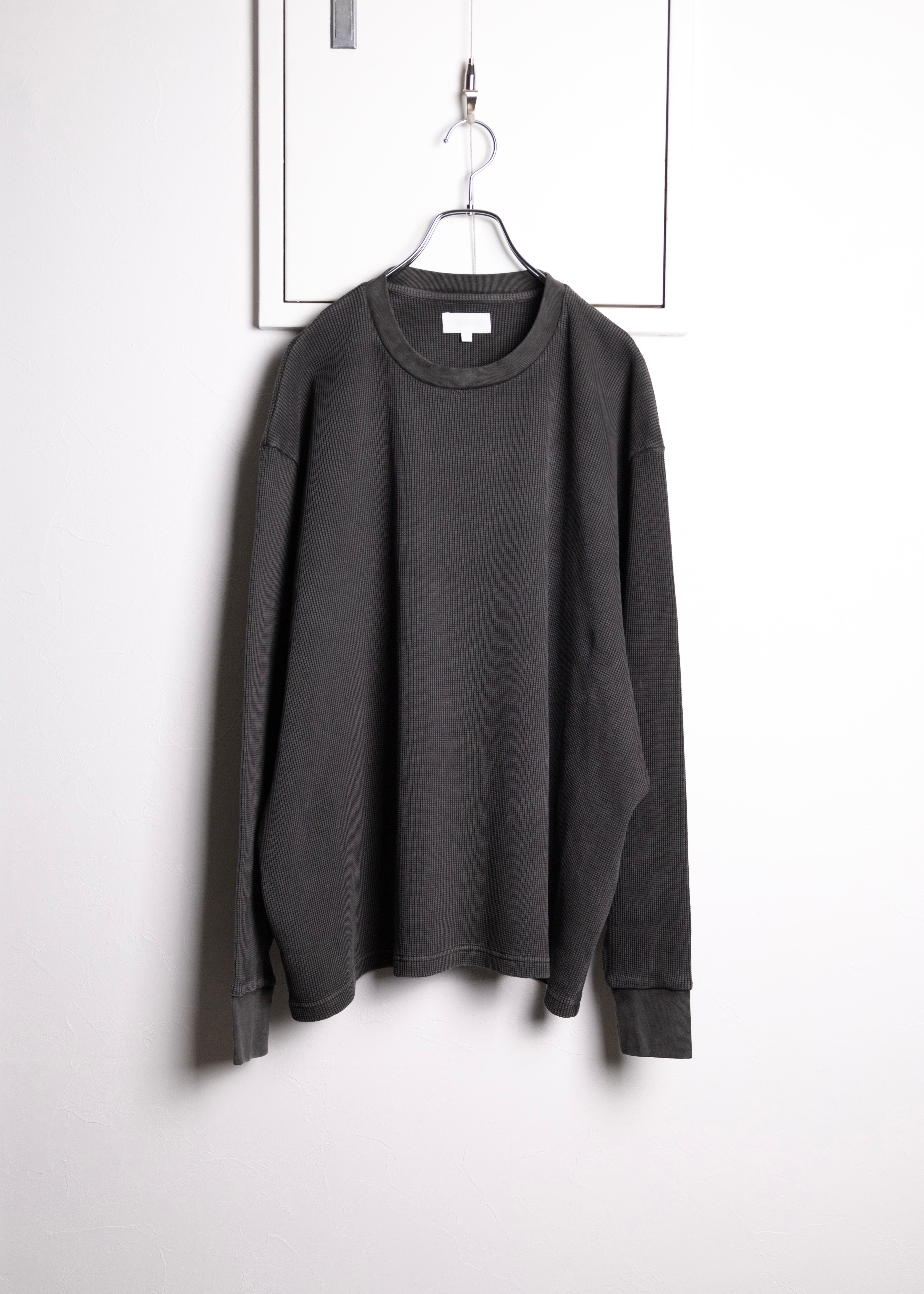 KANEMASA PHIL.（カネマサフィル）18G Heavy Weight Garment Dye L/S