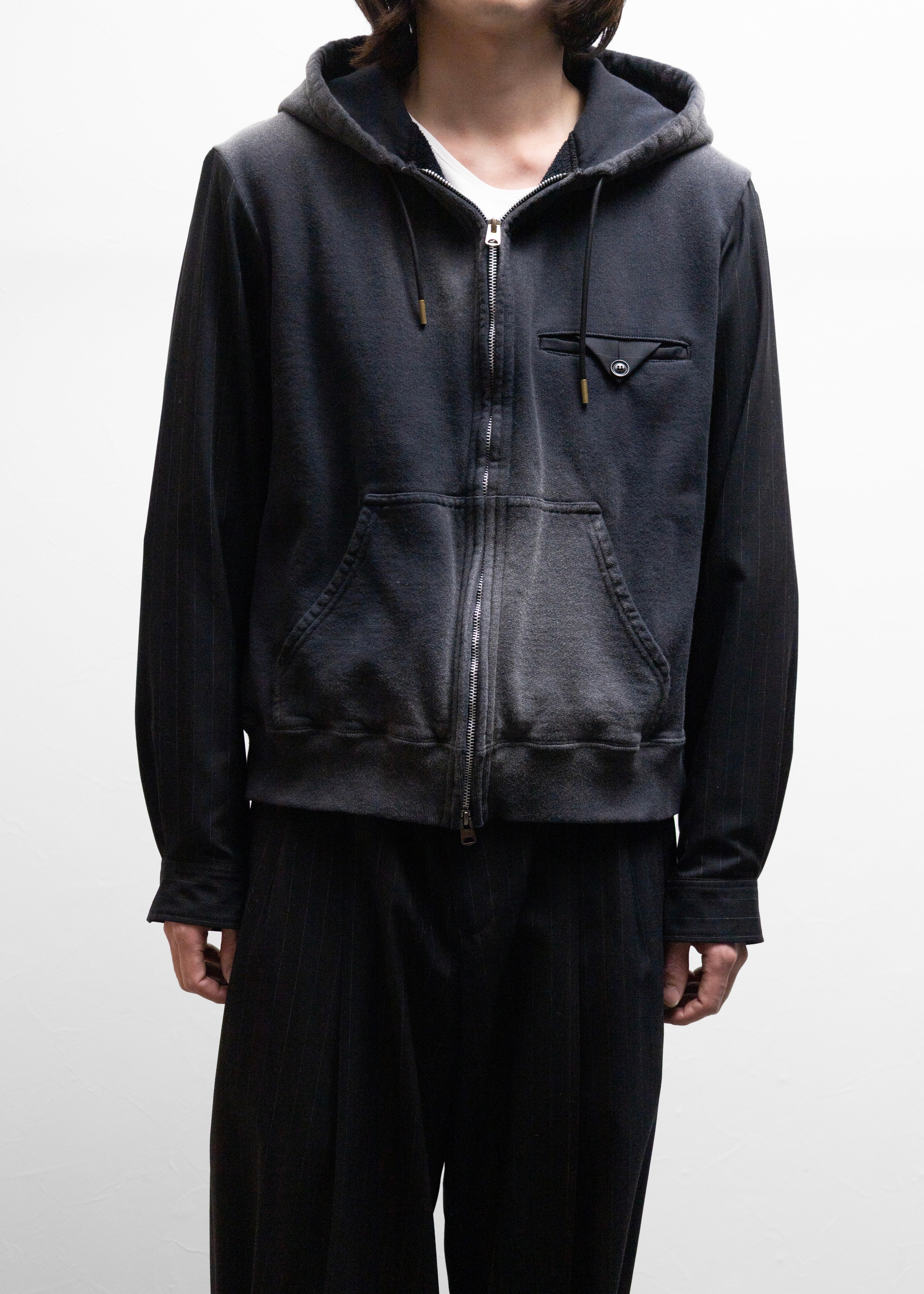 KHOKI （コッキ）Combination Zip Hoodie – process