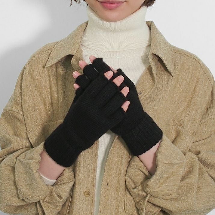 カシミヤ100％指なし手袋 | Milestone公式オンラインストア