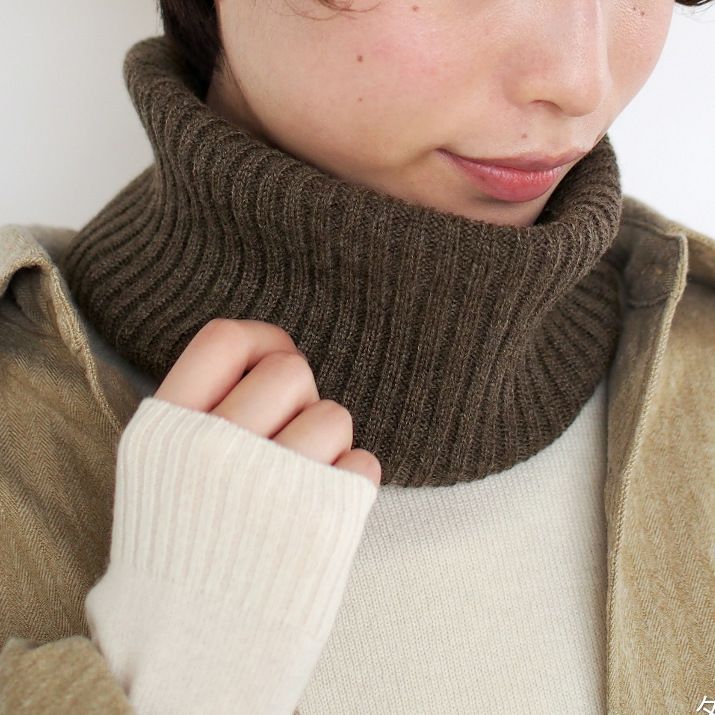 カシミヤ100％ネックウォーマー | Milestone公式オンラインストア