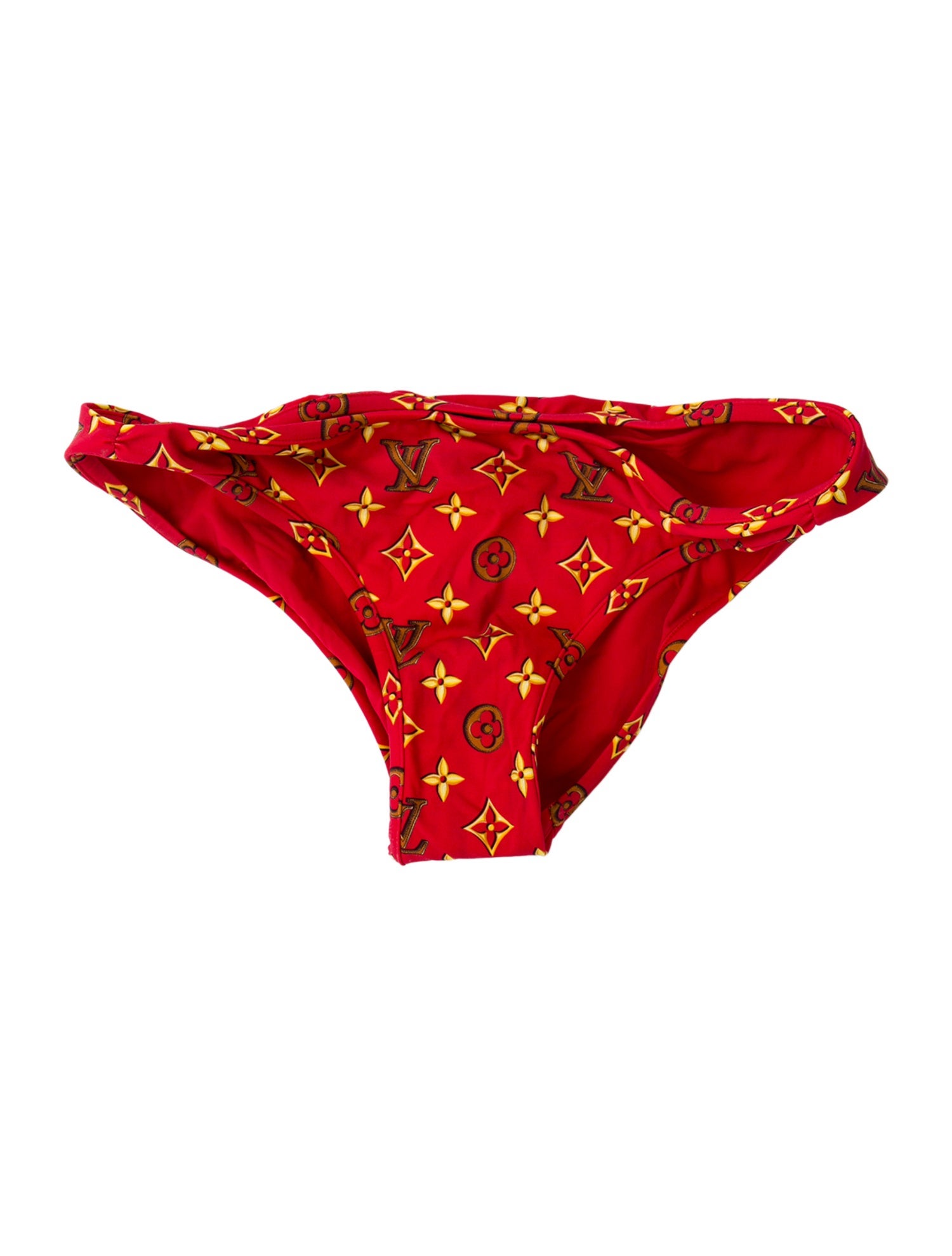 Chrome Hearts Matty Boy Dipped In Blue Printed Bikini w/ Tags