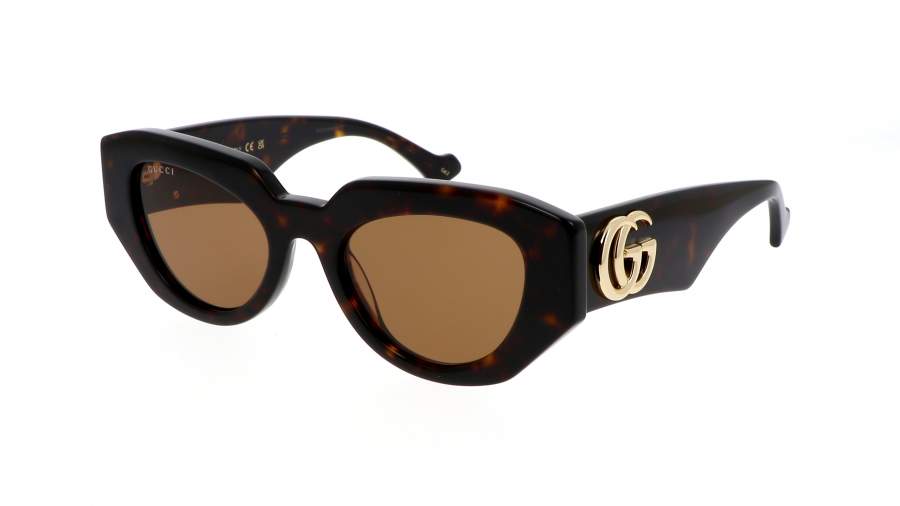 Zonnebrillen Gucci Gucci Logo GG1422S 001 55-19 Noir op voorraad