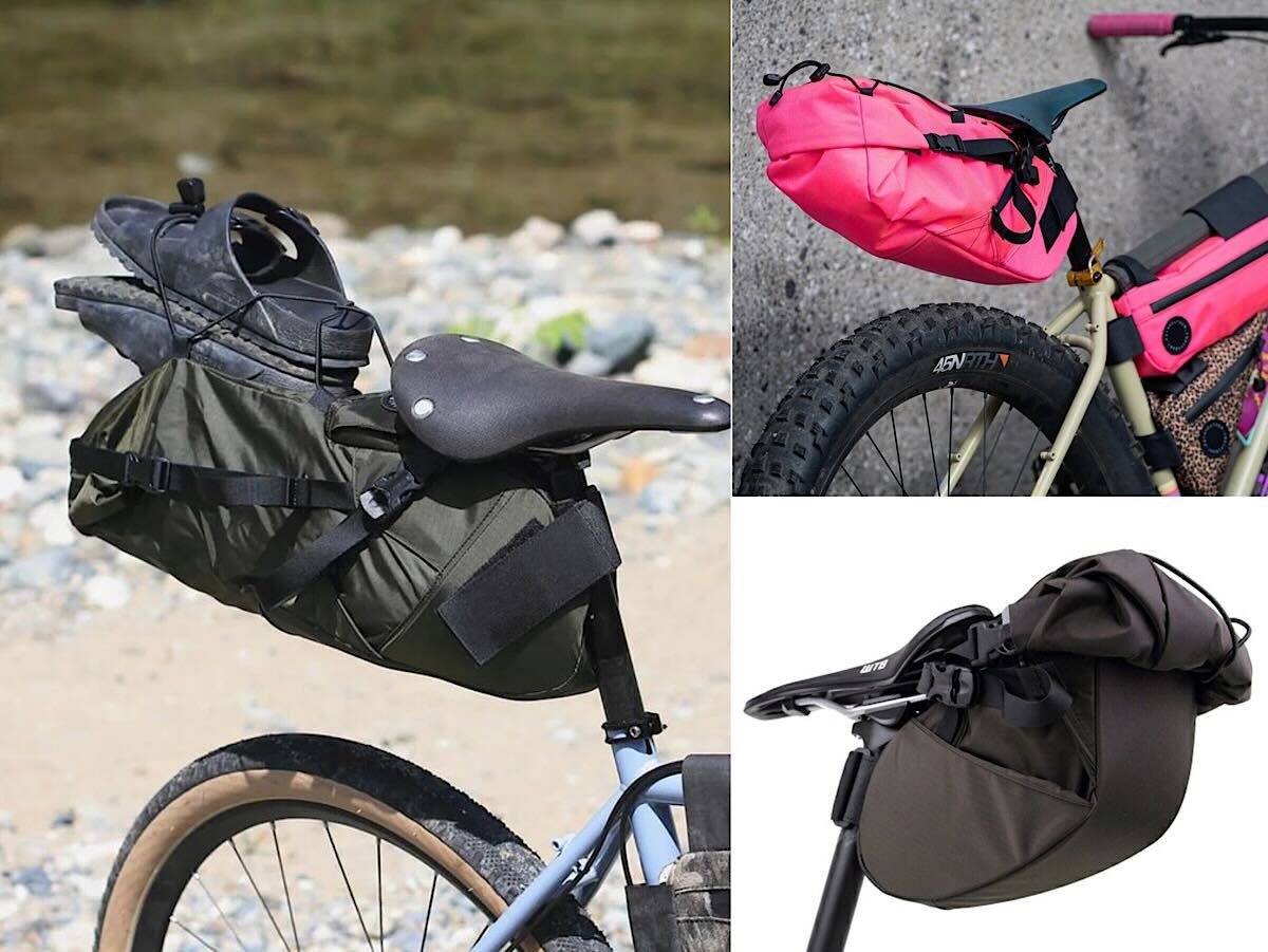 自転車サドルバッグ 大容量シートバッグ by フェアウエザー FAIRWETHER