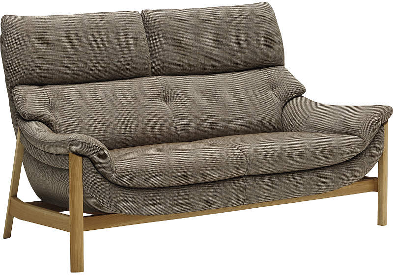 2人掛椅子ロング UU6212E559 | ソファー | 家具を探す | カリモク家具