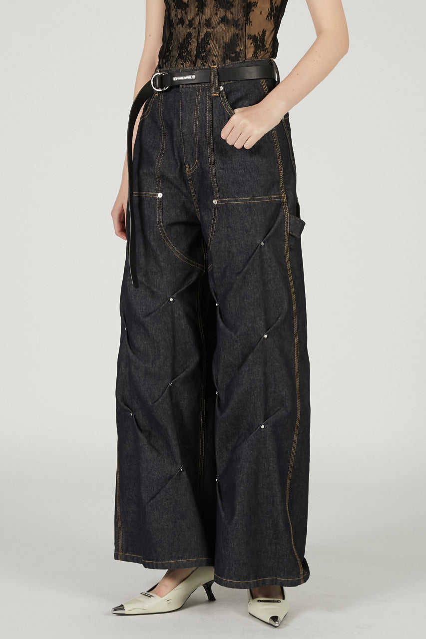 Studs Denim Pants