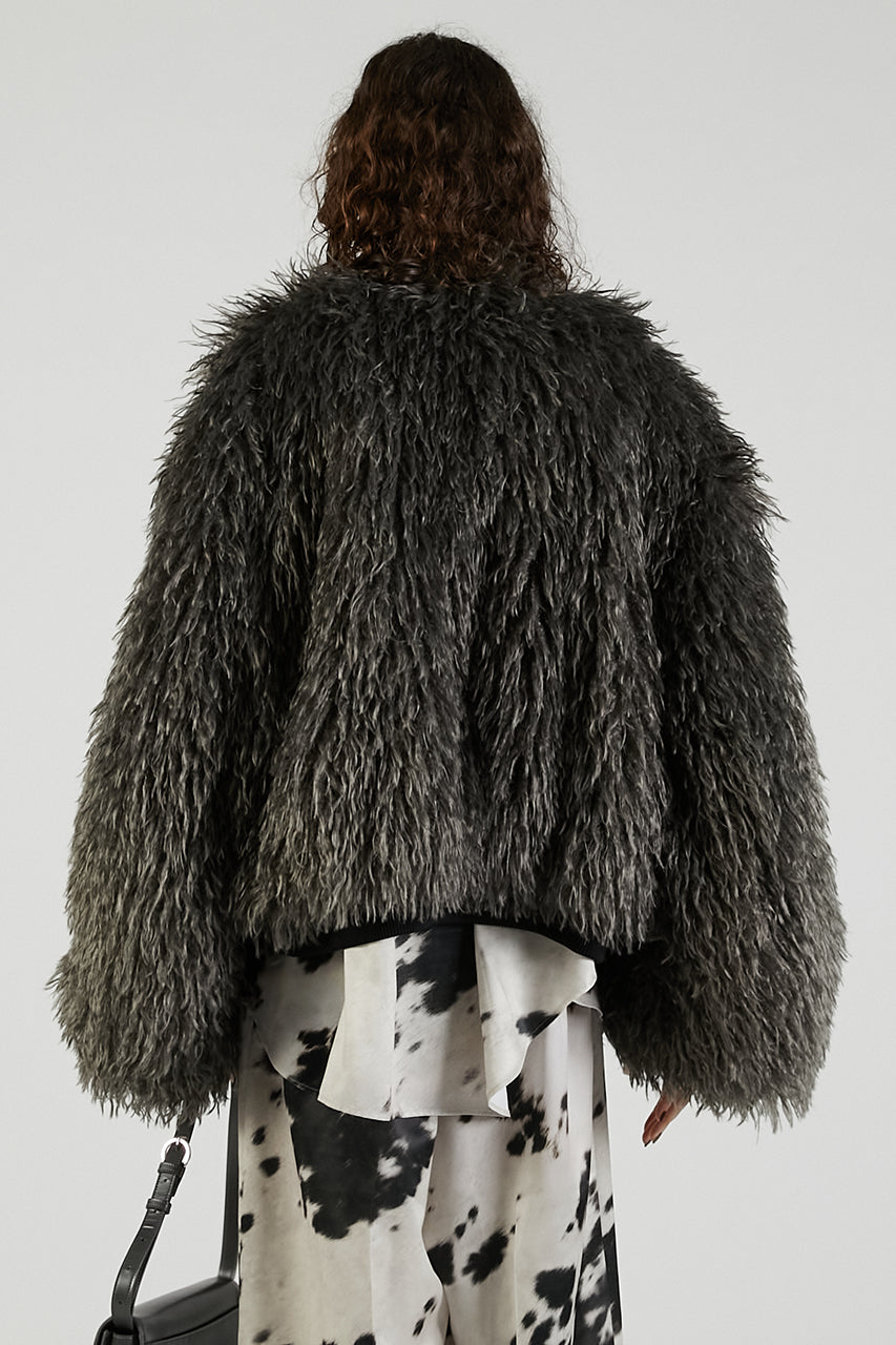Reversible fur MA-1 - SALE