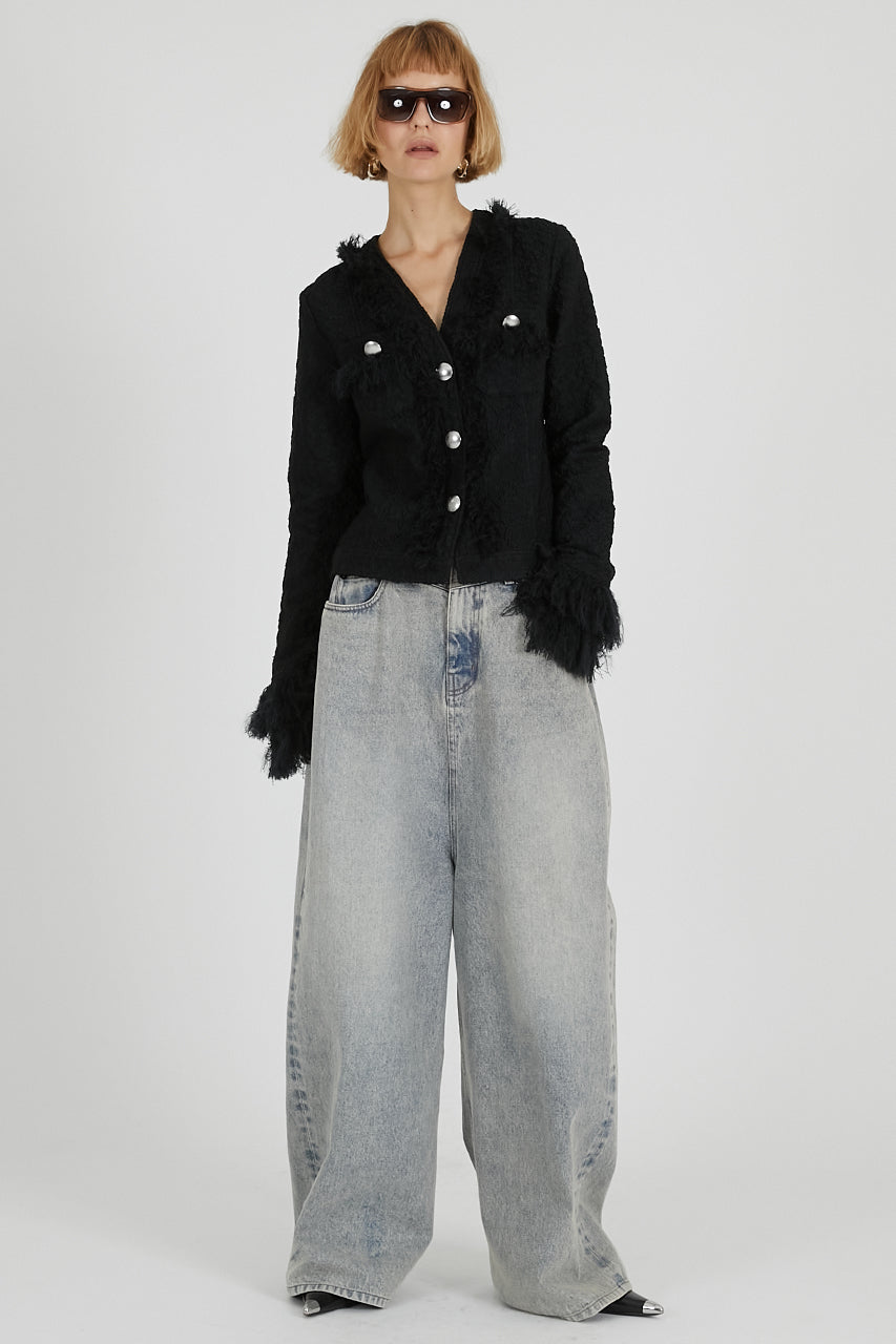 Low Crotch Loose Denim