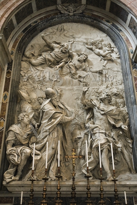 バチカン市国 サン・ピエトロ大聖堂 教皇レオ1世の祭壇 [12526703]の