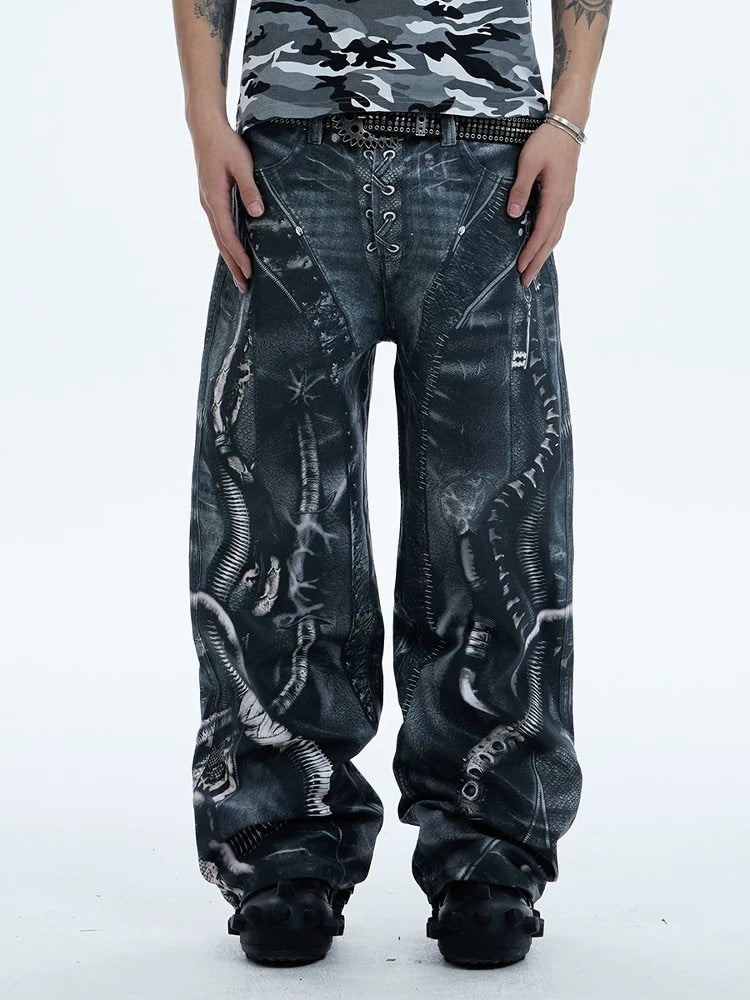 DND4DES】ALIEN VENOM PRINTED PANTS – PRESSING WEB SHOP