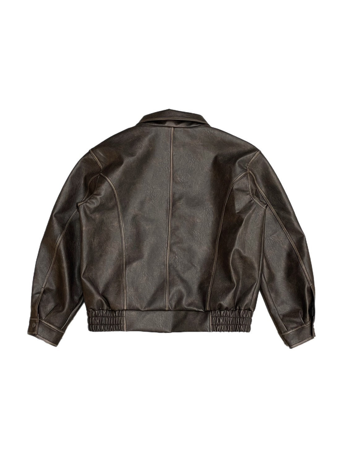 受注制【Chikashitsu +】leather blouson (2color) – PRESSING WEB SHOP