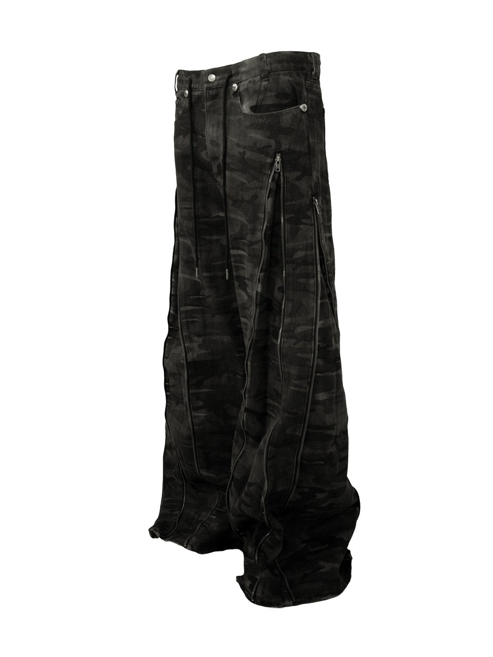 Rosen Kreuz】ZIP WIDE BAGGY PANTS – PRESSING WEB SHOP