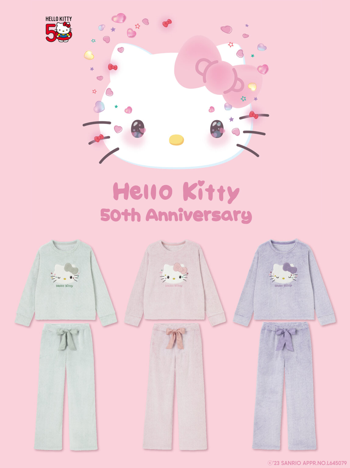 GU×50周年ハローキティ】コラボが2024年1月1日登場！マシュマロ