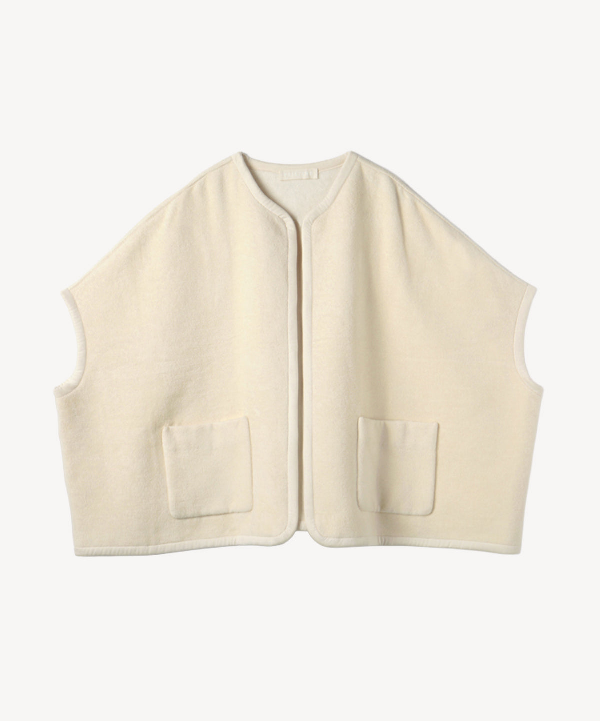 シルクコットンポンチョベスト / オーガニックコットン – PRISTINE