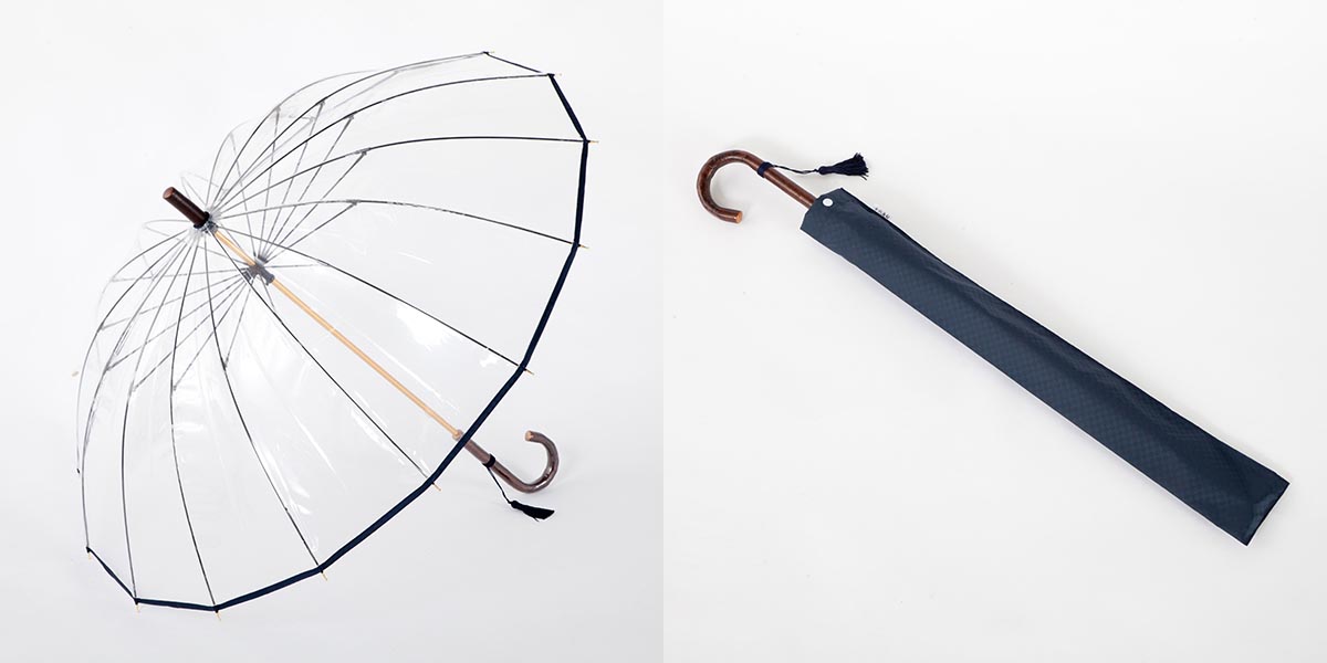 園遊会や選挙演説で使われる高級ビニール傘「ホワイトローズ」