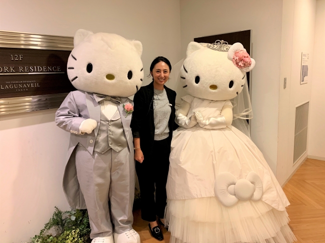 ハローキティ＆ディアダニエルとおそろい衣装で結婚式が叶う！エスクリ