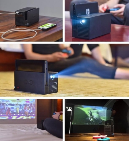 120インチの大画面でプレイ！世界初！？のゲーム機対応マルチ