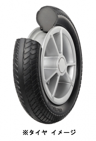 人気の3輪ベビーカーがバージョンアップ！パンクしないメンテナンス