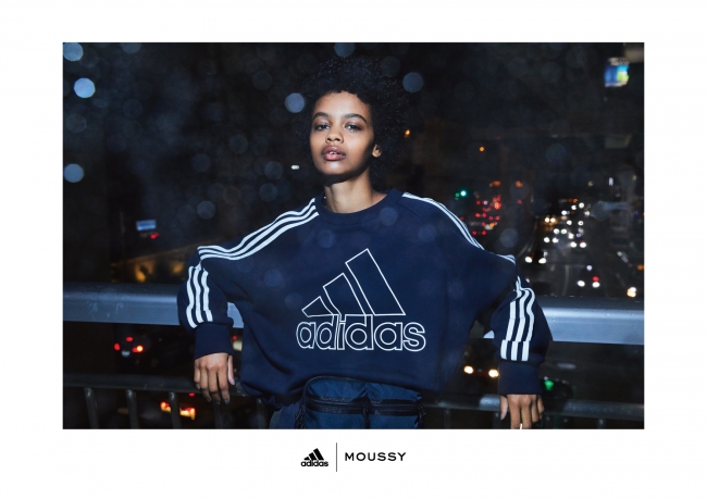 アディダスとMOUSSYによる共同開発 第6弾シーンレススポーツを
