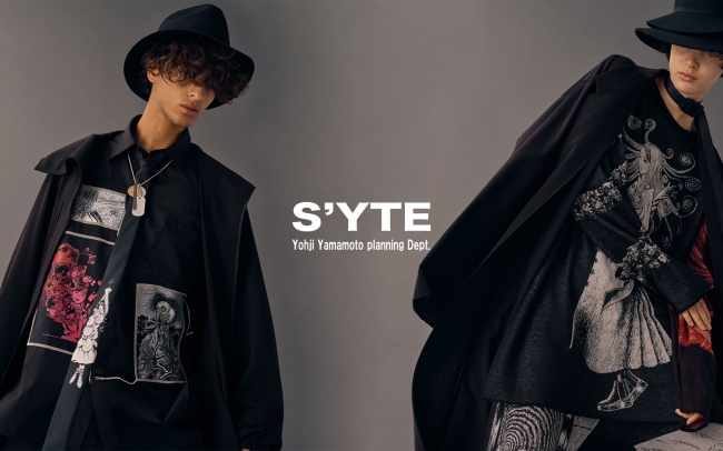 S'YTE x Junji ITO Collaboration 第2弾 12月12日 WEB STORE ”THE