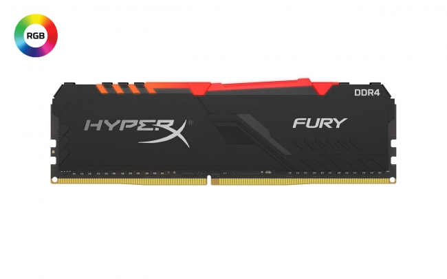 HyperX、FURY DDR4 RGBによりメモリラインナップを拡充 | Kingston