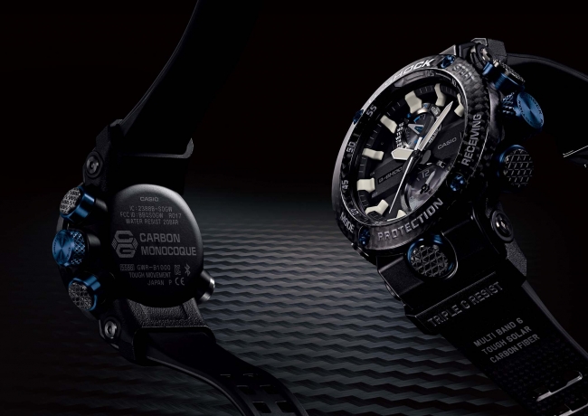 新開発の「カーボンコアガード構造」を採用した“G-SHOCK” | カシオ