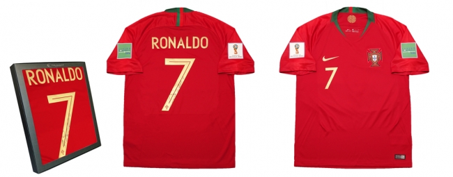 バロンドール2019発表記念！ロナウド公認の直筆サイン入り限定