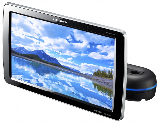 後部座席で自分だけの映像を楽しめるプライベートモニター