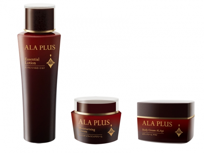 ALA配合の保湿化粧品シリーズ「ALA PLUSスキンケアシリーズ」を