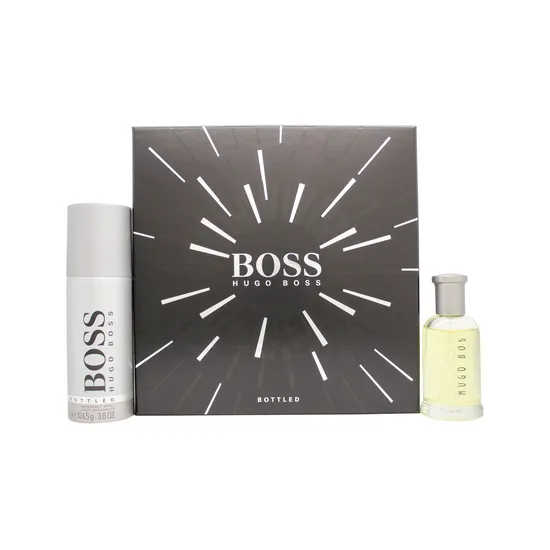 Hugo Boss Boss Bottled Gift Set 50ml Eau De Toilette + 150ml