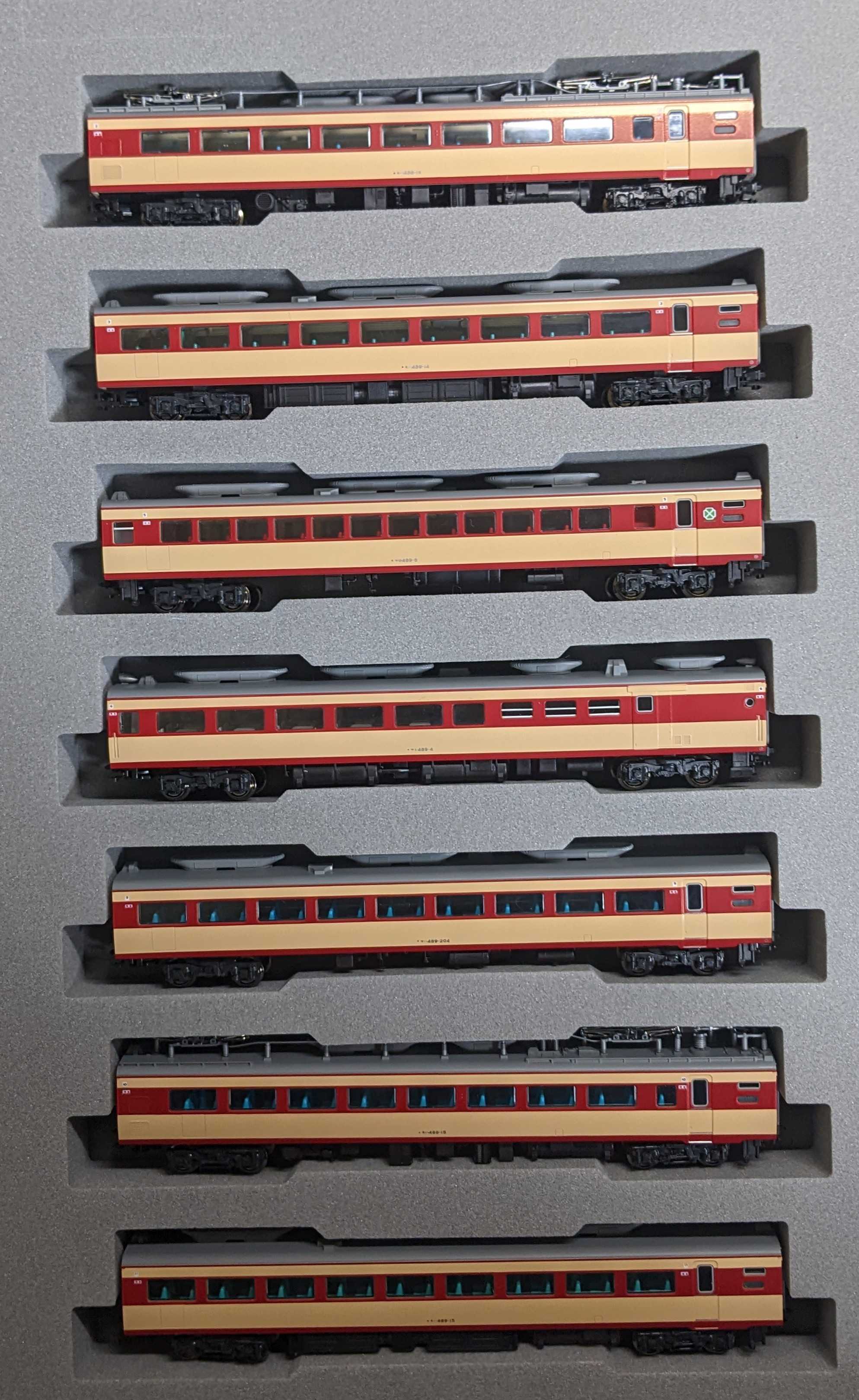 🟣kato 10-239/240 489系 初期形[白山•あさま] 5両基本7両増結 所属