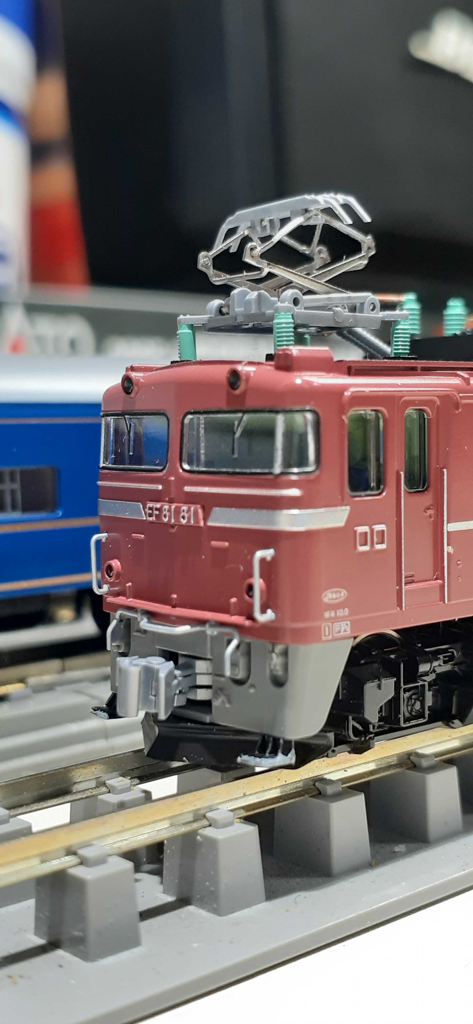 🔴🔵 kato 3066-6 EF81 81 御召塗装機JR仕様 - 竹ノ塚総合車両センター