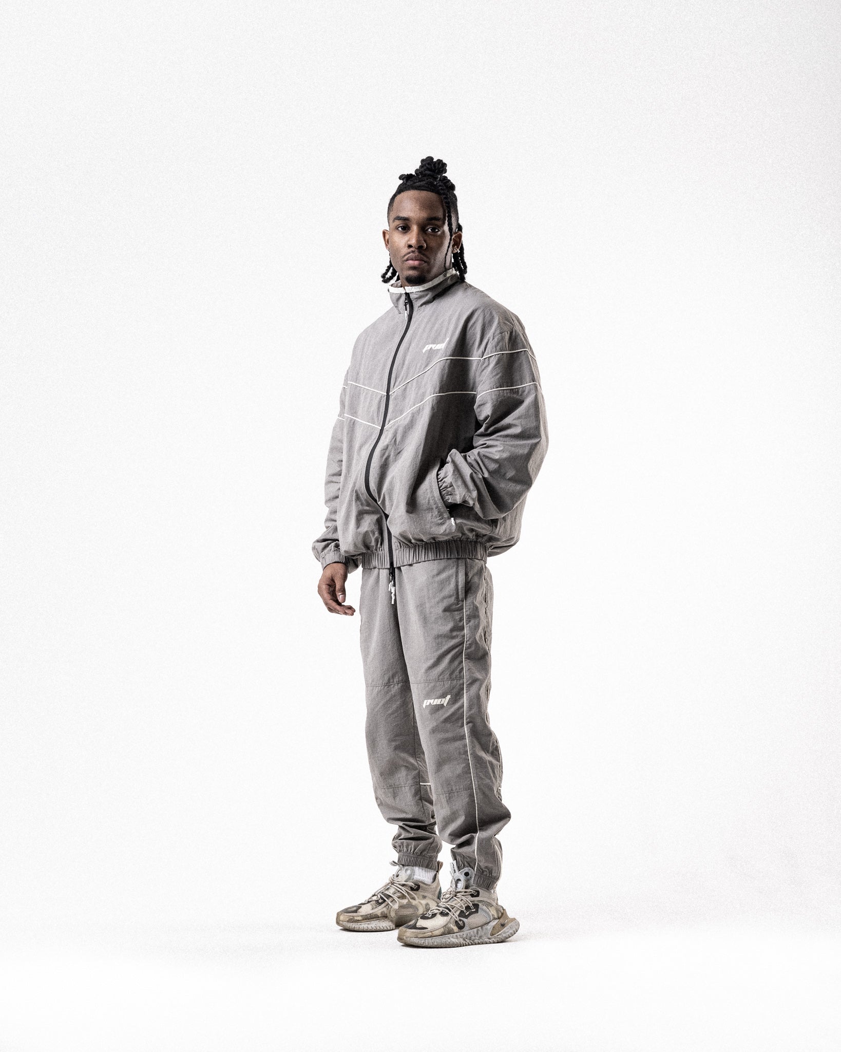 Pvot Athleisure Nylon Premium Line Jacket (Gray)