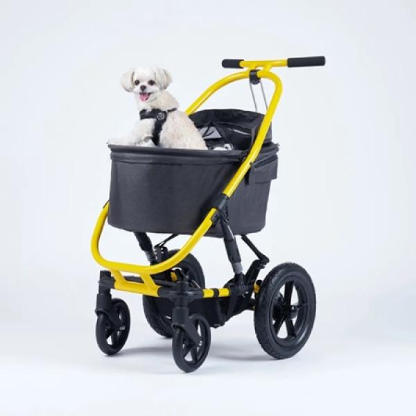 キュリオ、子育て後のベビーカーをペットカートやマルチカートに変える